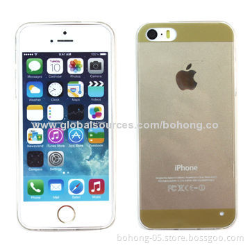 TPU + PC Mobile Phone Cases for iPhone 5S, Good Quality, Anti-scratch and Fade